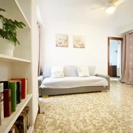 Apartment En El Centro Amplio Y Confortable Malaga